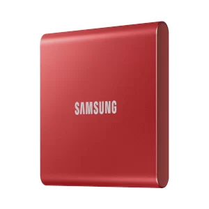 حافظه اکسترنال سامسونگ قرمز Samsung SSD External T7 1TB | برنس شاپ