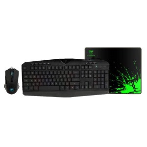 موس و کیبورد گیمینگ T-DAGGER T-TGS006 + پد موس