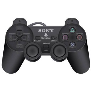 دسته بازی تک شوکدار Sony PS2 مدل IC دار