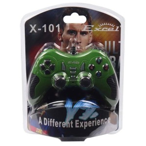 دسته بازی تکی شوکدار سیمی Excel X-101