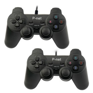 دسته بازی دوبل شوک دار سیمی P-net X.5