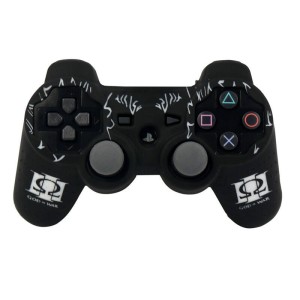 روکش دسته بازی PS3 طرح God Of War سفید مشکی
