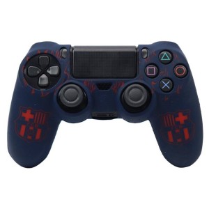 روکش دسته بازی PS4 طرح Barcelona سورمه ای