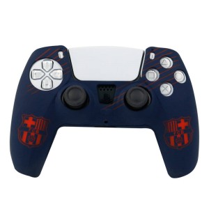 روکش دسته بازی PS5 طرح Barcelona زمینه سورمه ای