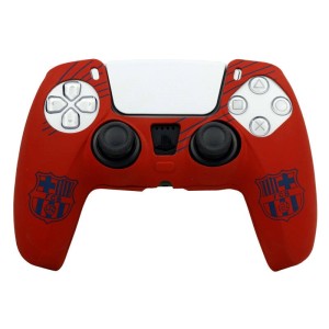 روکش دسته بازی PS5 طرح Barcelona زمینه قرمز