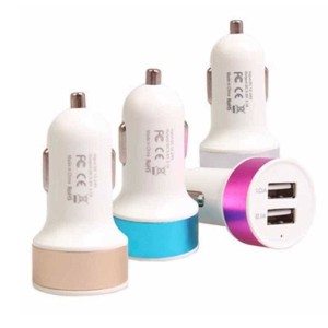 شارژر فندکی دو پورت بدون پک