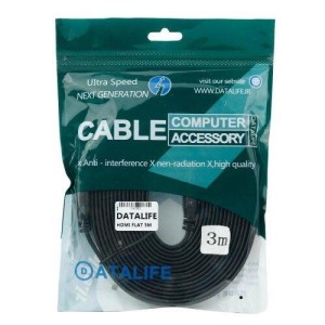کابل DataLife Flat HDMI 3m