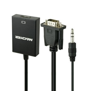 تبدیل Macher MR-207 VGA To HDMI + کابل پاور