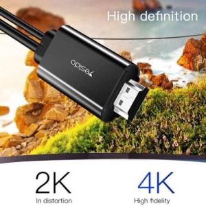 کابل تبدیل Yesido HM03 Type-C to HDMI 4k 1.8m