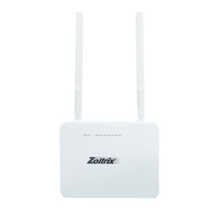 مودم روتر ۲ آنتن Zoltrix ZXV-818-P ADSL2+ / VDSL2+ 300Mbps