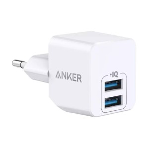 کلگی فست شارژ Anker Powerport Mini A2620 2Port 2.4A 12W