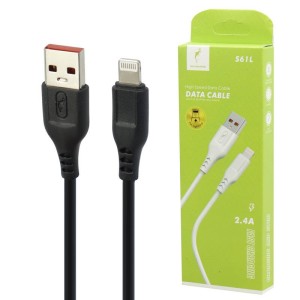 کابل آیفونی فست شارژ Sky Dolphin S61L 2.4A 1m