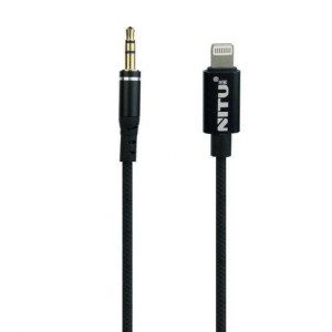 کابل Nitu NT-AUX010 1m Lightning To AUX