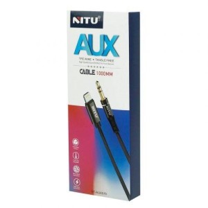 کابل Nitu NT-AUX010 1m Lightning To AUX