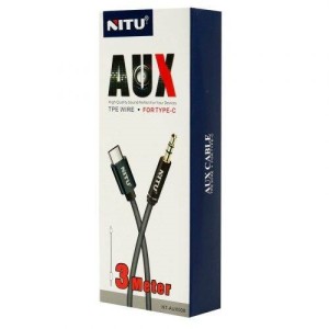 کابل تبدیل Nitu NT-AUX008 Type-C To AUX 3m