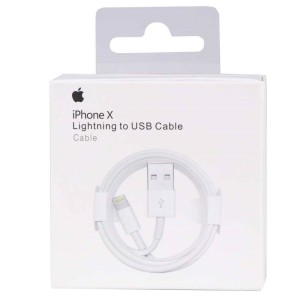 کابل آیفونی iPhone X 1m پک دار