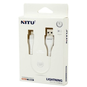 کابل کوتاه لایتنینگ فست شارژ Nitu NC252 25cm