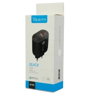 شارژر فست Verity AP-2119 + کابل Type-C