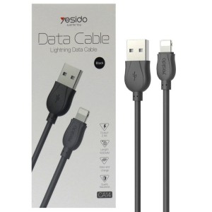 کابل آیفونی YESIDO CA-14 2.4A 1m