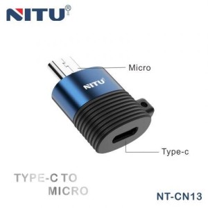 تبدیل Nitu NT-CN13 OTG Type-C To MicroUSB