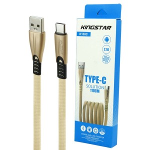 کابل تایپ سی KingStar K130C 2.1A 1.1m