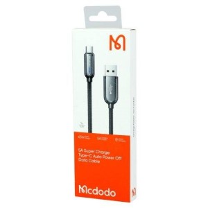 کابل تایپ سی فست شارژ Mcdodo CA-6190 6A QC4.0 100W 1m