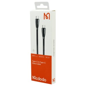 کابل تبدیل فست شارژ Mcdodo CA-5891 Type-C to Type-C 3A QC4.0 PD 60W 2m