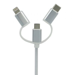 کابل تبدیل ProOne PCH70 Lightning/ Micro USB/ Type-C to HDMI 1.8m