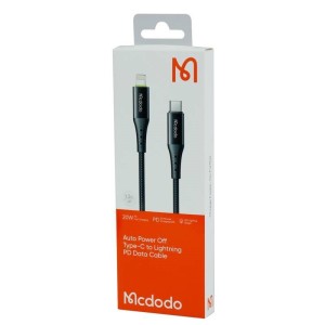 کابل تبدیل فست شارژ Mcdodo CA-7360 Type-C To Lightning 3A 20W 1.2m