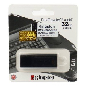 فلش ۳۲ گیگ کینگستون Kingston DataTraveler Exodia USB3.2