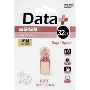فلش ۳۲ گیگ دیتا پلاس Data+ Gift Rose Gold