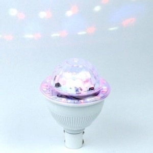 لامپ LED شارژی اسپیکر دار بلوتوثی UFO Crystal Magic Ball 10W