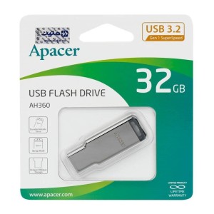 فلش ۳۲ گیگ اپیسر Apacer AH360 USB3.2