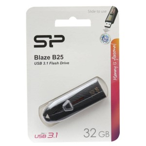 فلش ۳۲ گیگ سیلیکون پاور Silicon Power Blaze B25 USB3.1