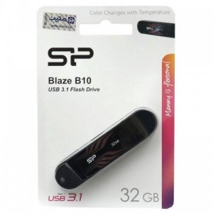 فلش ۳۲ گیگ سیلیکون پاور Silicon Power Blaze B10 USB3.1