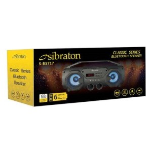 اسپیکر بلوتوثی رم و فلش خور Sibraton S-BS717