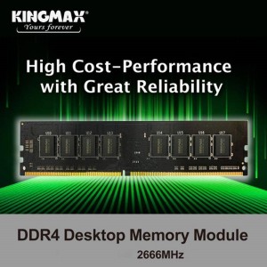 رم کامپیوتر Kingmax DDR4 4GB 2666MHz CL19 Single