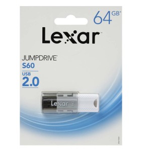 فلش ۶۴ گیگ لکسار Lexar JumpDrive S60