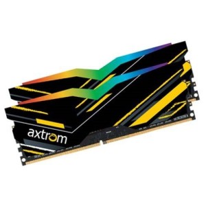 رم کامپیوتر Axtrom Tesla RGB DDR4 32GB 3200MHz CL16 Dual