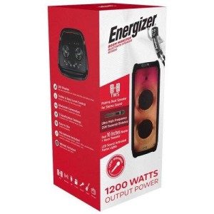 اسپیکر چمدانی بلوتوثی رم و فلش خور Energizer BTS820