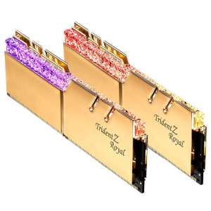 رم کامپیوتر G.Skill Trident Z ROYAL DDR4 16GB 4000MHz CL18 Dual