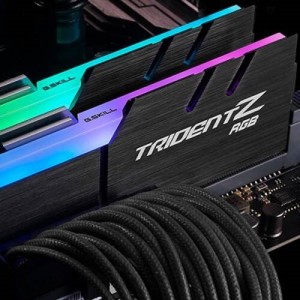 رم کامپیوتر G.SKILL TridentZ RGB DDR4 32GB 3200MHz CL16 Dual