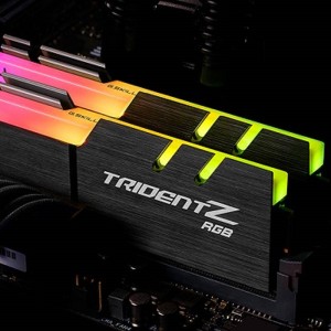 رم کامپیوتر G.SKILL TridentZ RGB DDR4 32GB 3200MHz CL16 Dual