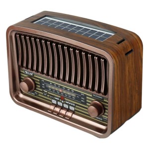 رادیو اسپیکر بلوتوثی رم و فلش خور خورشیدی Golon RX-929SQ + ریموت کنترل