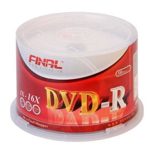 DVD خام فینال Final بسته 50 عددی