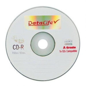 CD خام دیتالایف DataLife بسته ۵۰ عددی