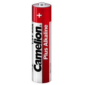 باتری نیم قلمی Camelion Plus Alkaline 1.5V AAA بسته ۱۲ عددی شرینک