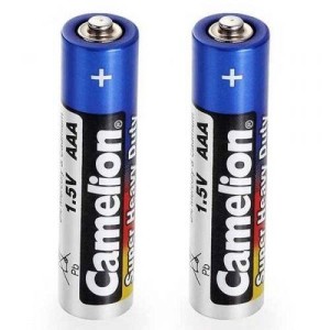 باتری چهارتایی نیم قلمی Camelion 1.5V AAA پک ۴۰ عددی شرینک