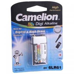 باتری کتابی Camelion Digi Alkaline 6LR61 9V