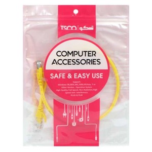 کابل شبکه TSCO UTP TNC505 Cat5 50cm